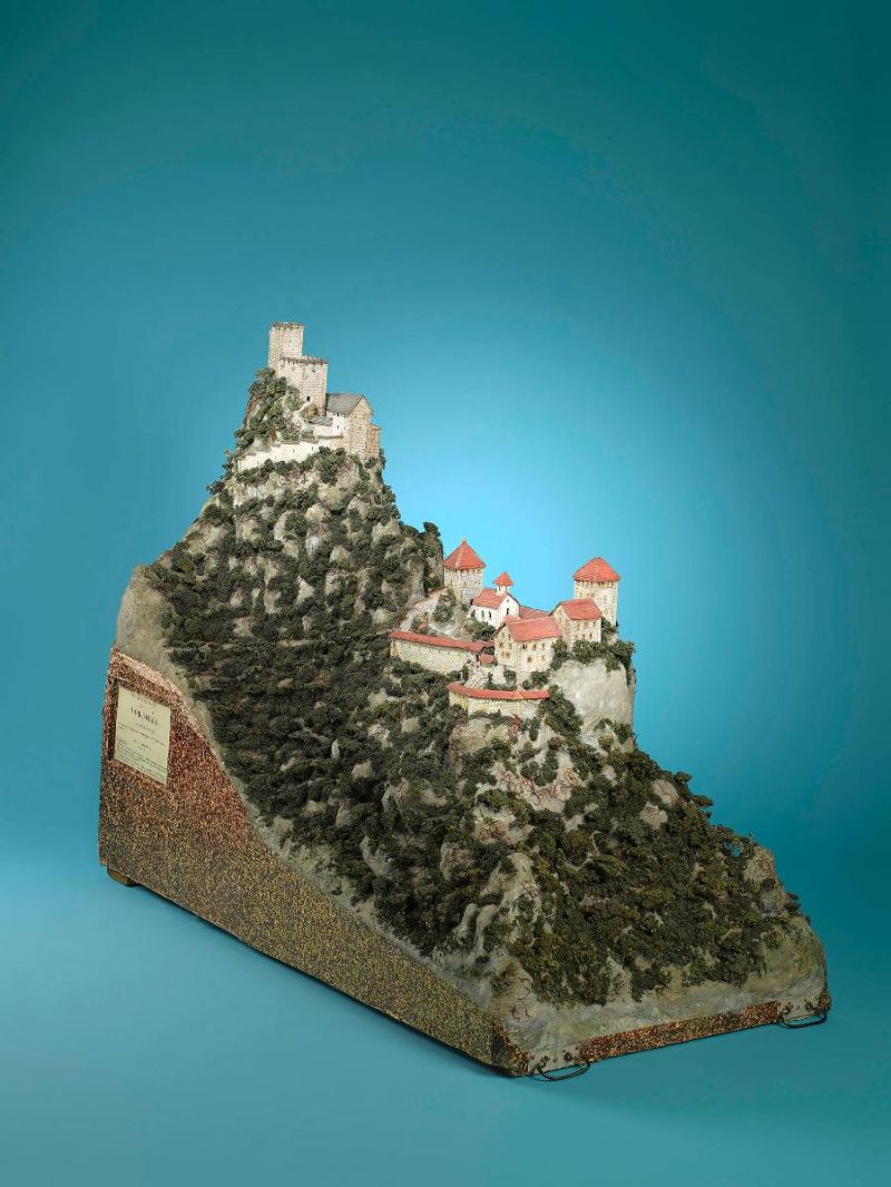 Affiche pour l'exposition Le Vorbourg inédit