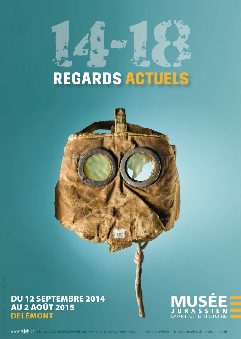 Affiche pour l'exposition Traces of wars