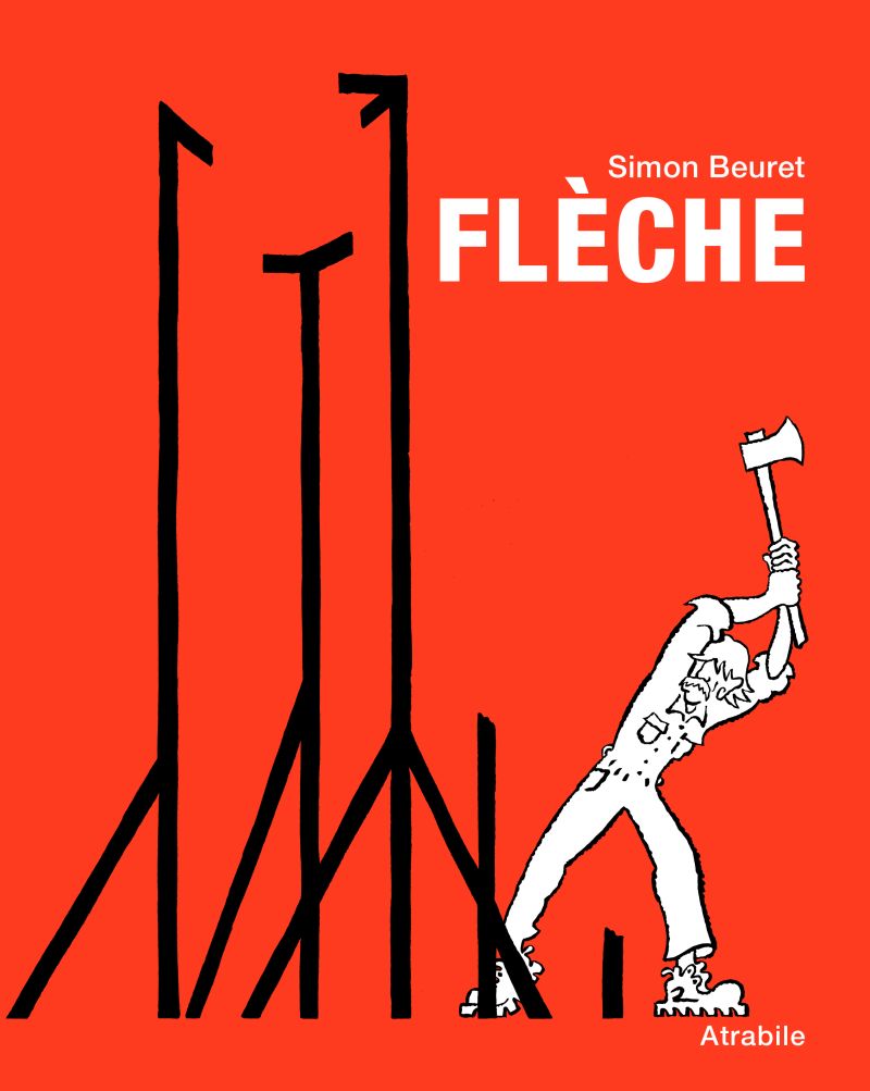 Affiche pour l'exposition Gros oeuvre