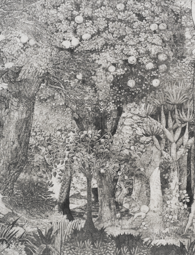 Affiche pour l'exposition Didier Rittener – Bien, mal, pareil